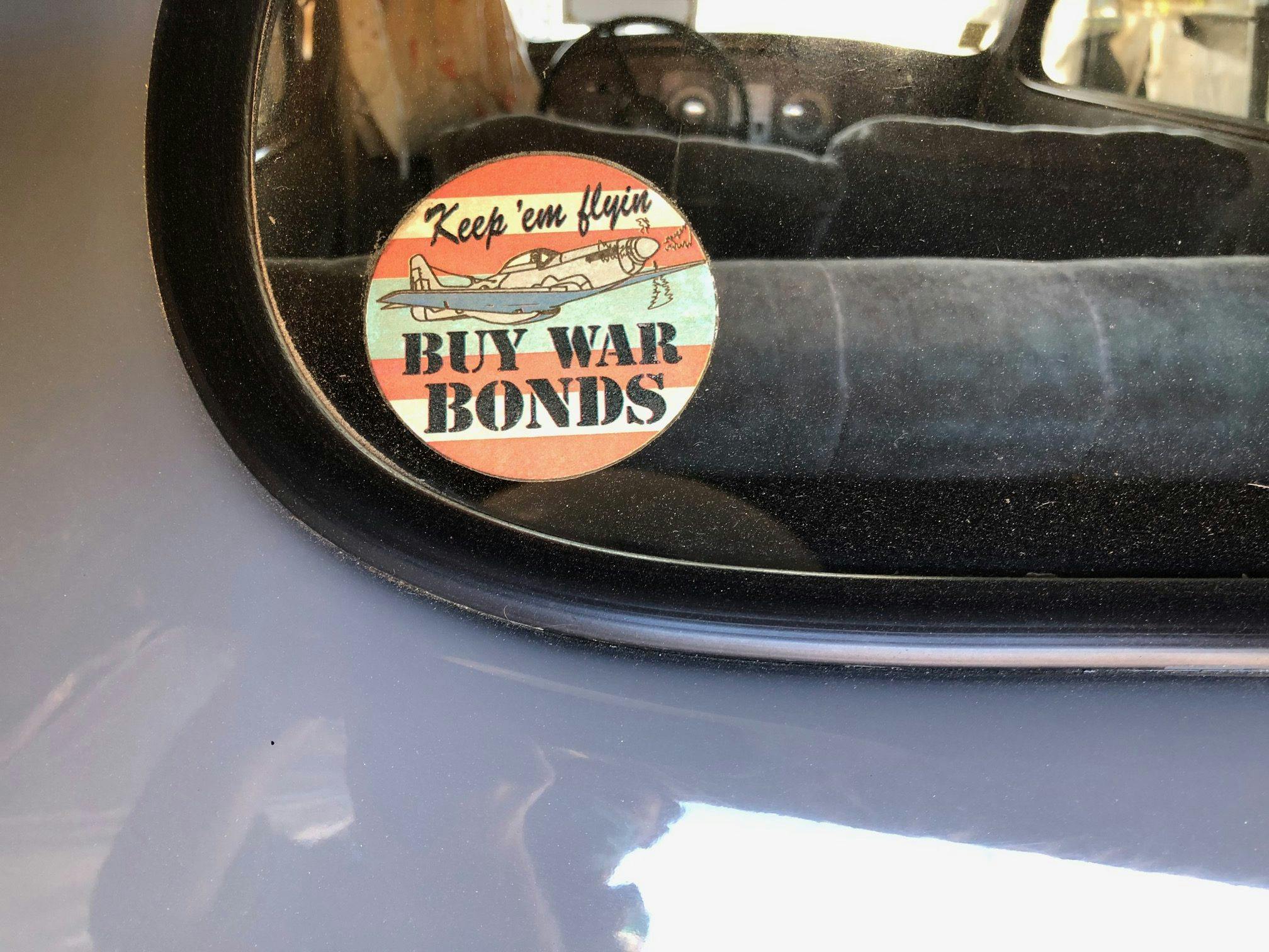 Himes Museum buy war bonds sticker