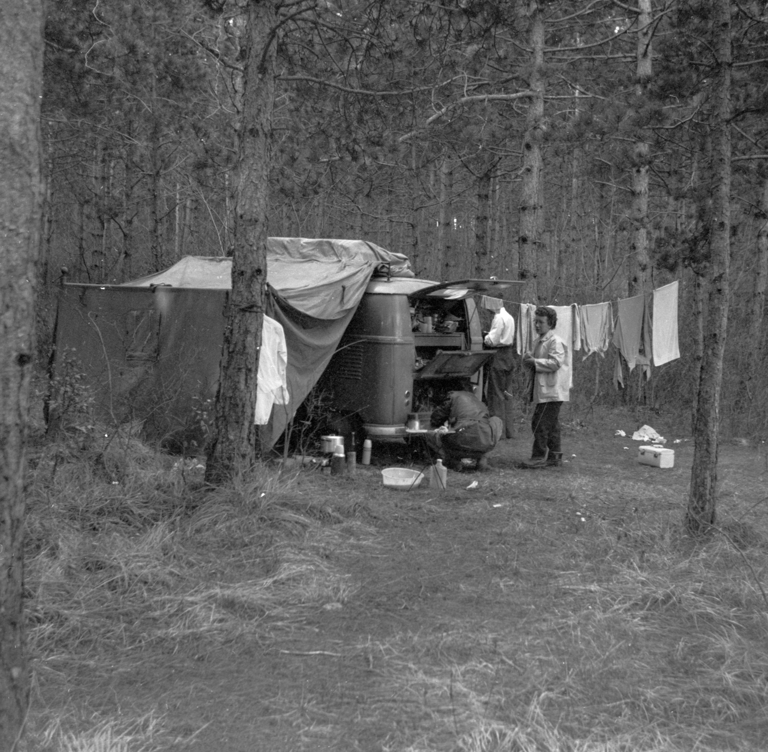 Home is a Journey - April 9 - Trieste Forest campsite