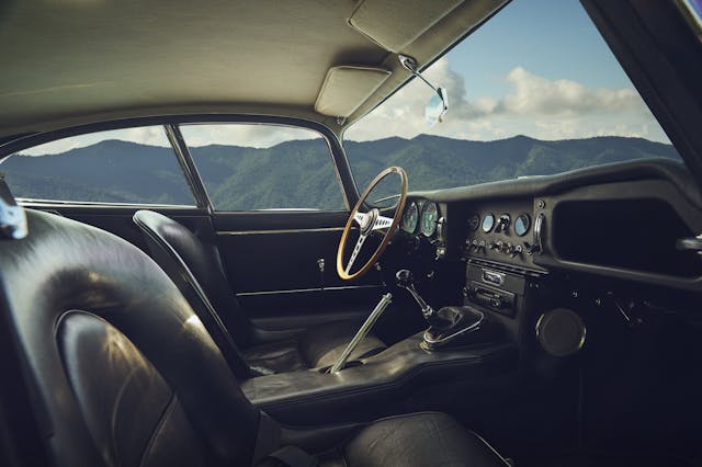 Jaguar E-Type interior Jaguar E-Type interior