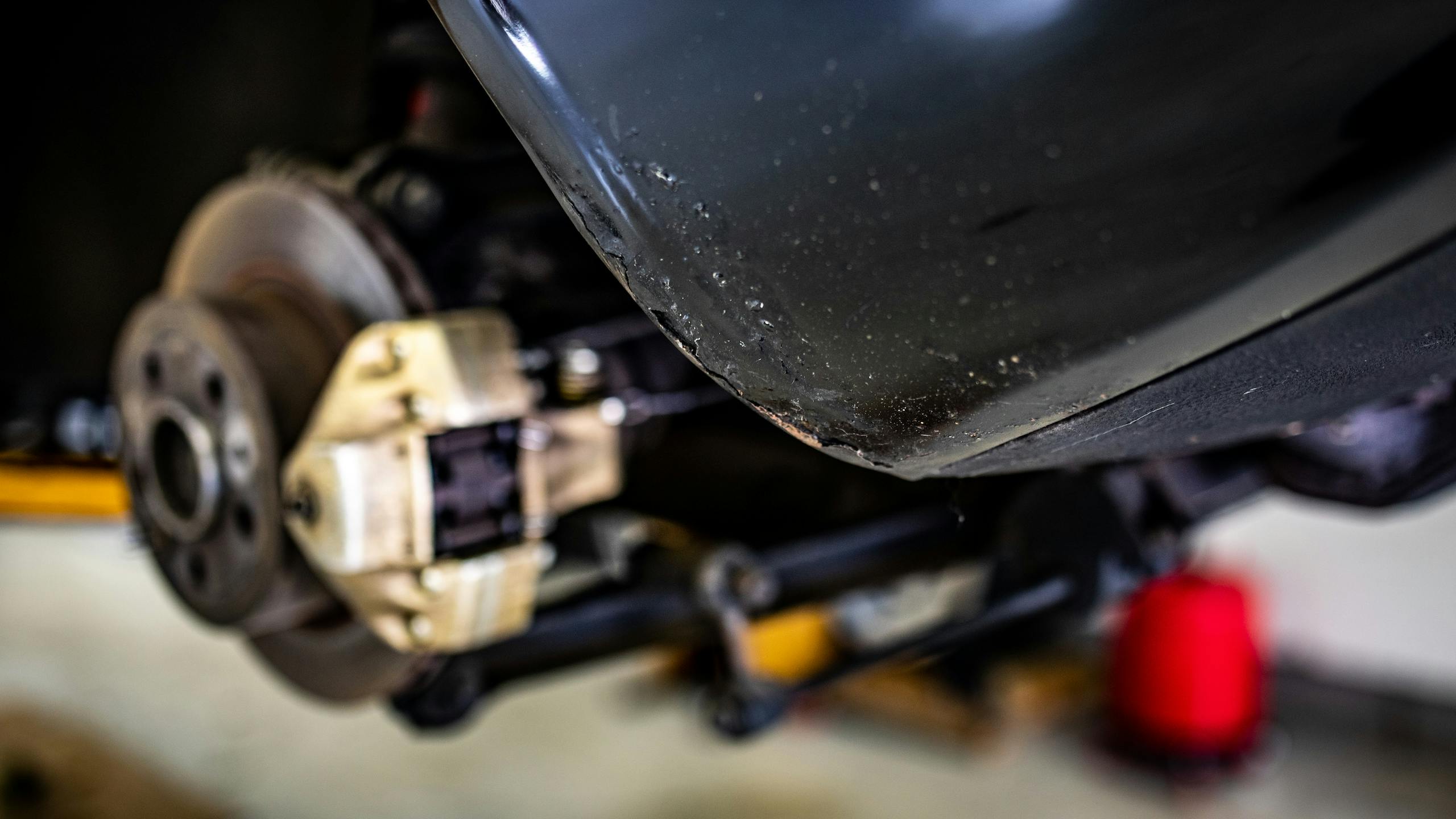 Ferrari Dino fender bubbling rust corrosion