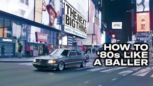 The Mercedes-Benz 500SEC AMG is pure ’80s excess | The Next Big Thing with Magnus Walker
