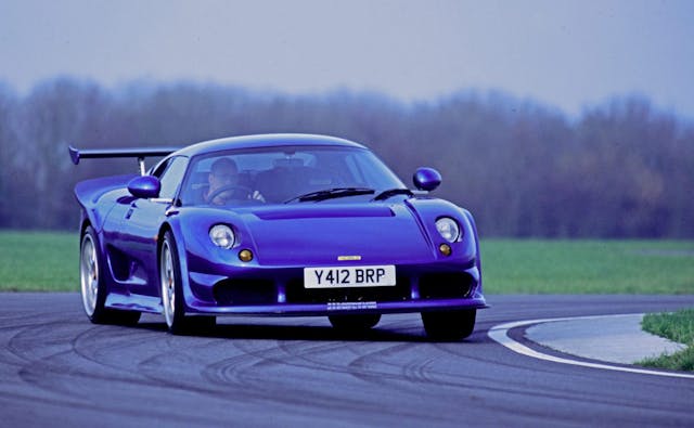 Noble M12 track action