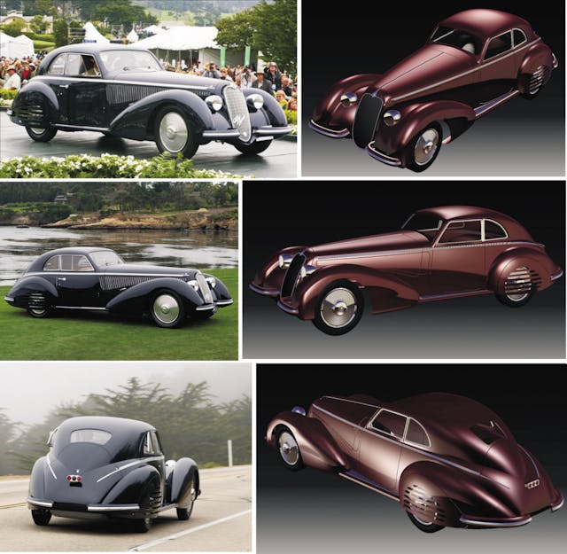 Alfa 38 scale model mock ups