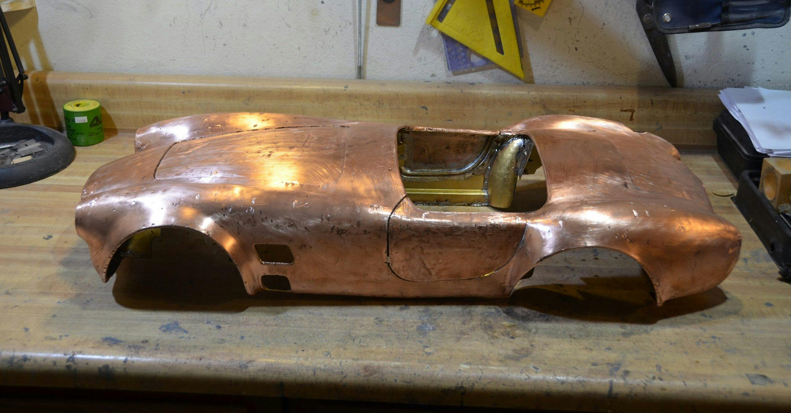 Essex Cobra scale model copper