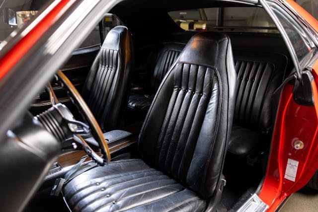 1971 Plymouth coupe interior