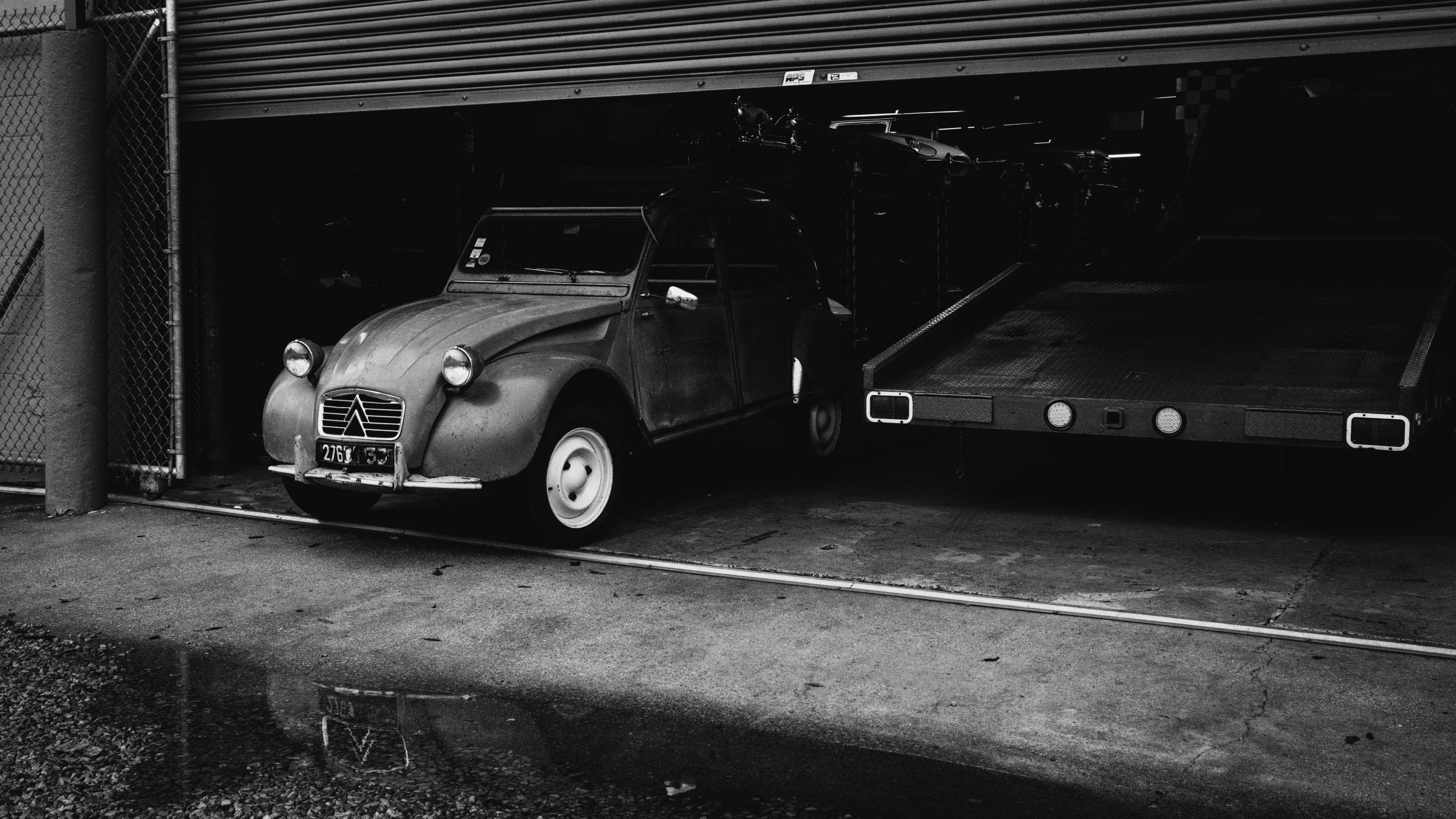 Citroën 2CV looks right at home in New Orleans' French Quarter