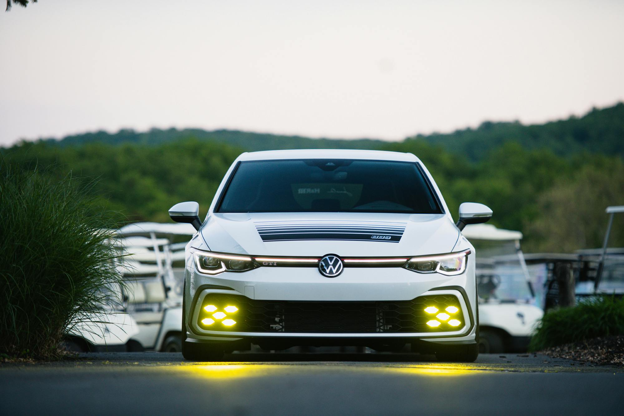VW Golf GTi BBS concept front 4