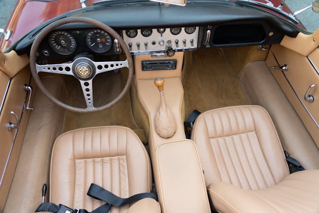 1963 Jaguar XKE pontiac swap interior