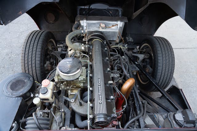 1963 Jaguar XKE pontiac swap engine