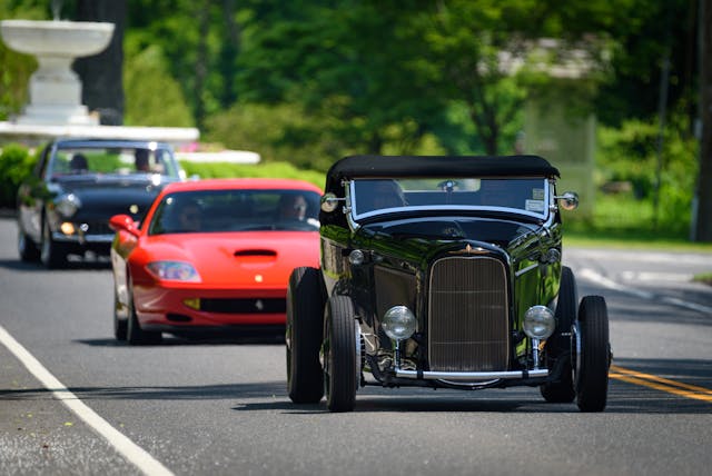 Greenwich concours drive in