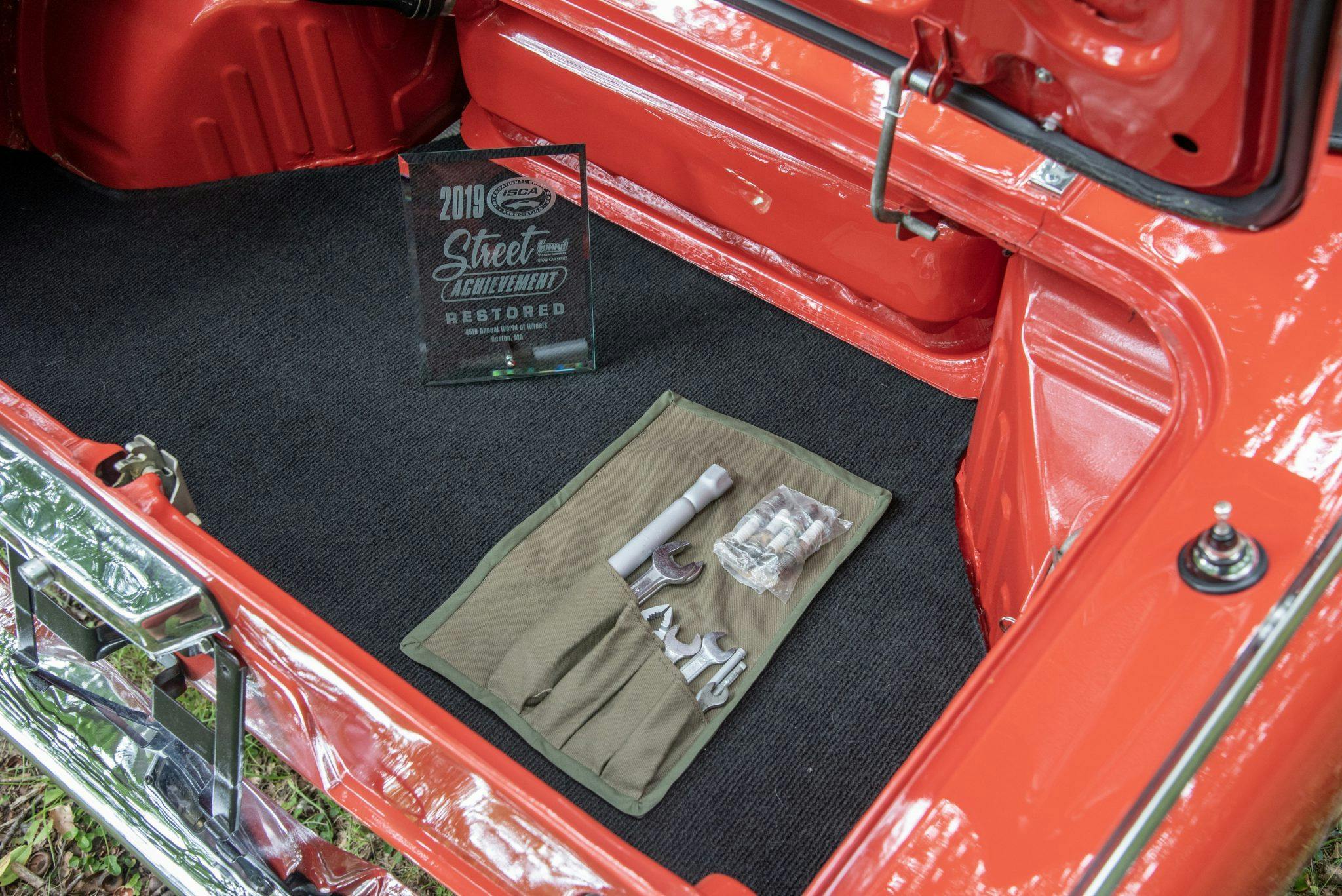 Honda S600 trunk interior toolkit