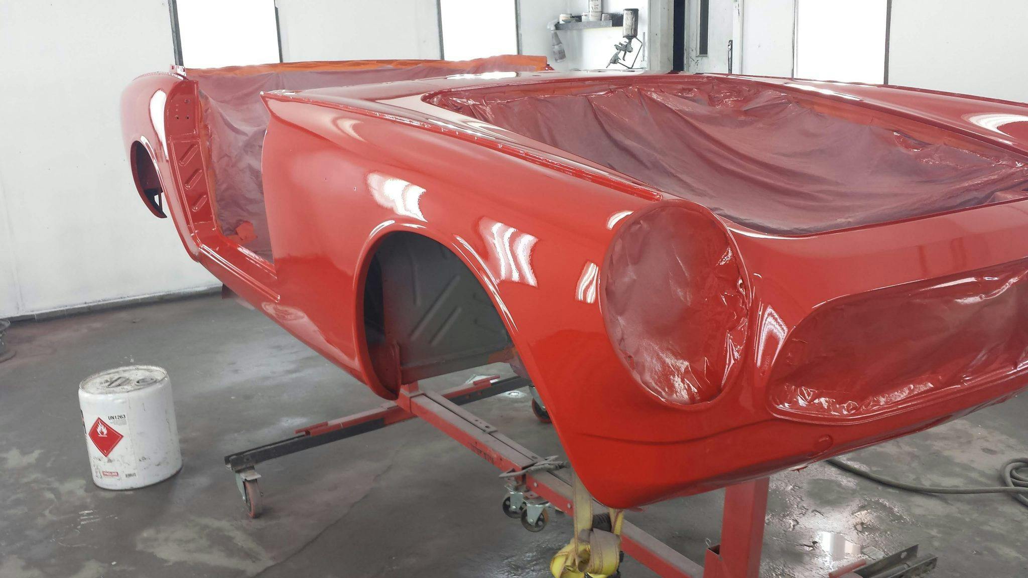 Honda S600 body after paint