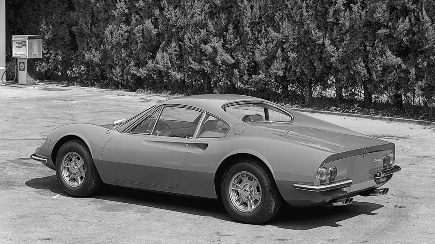 1969 Dino 246 GT Rear
