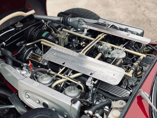 1974 Jaguar E-Type engine