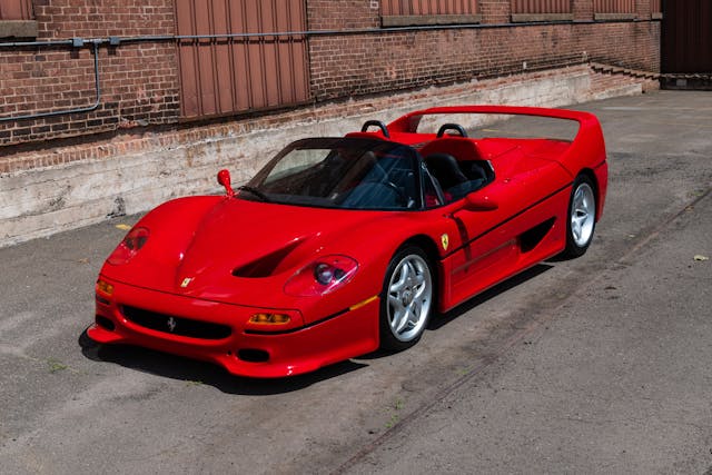 1995-Ferrari-F50 front three-quarter