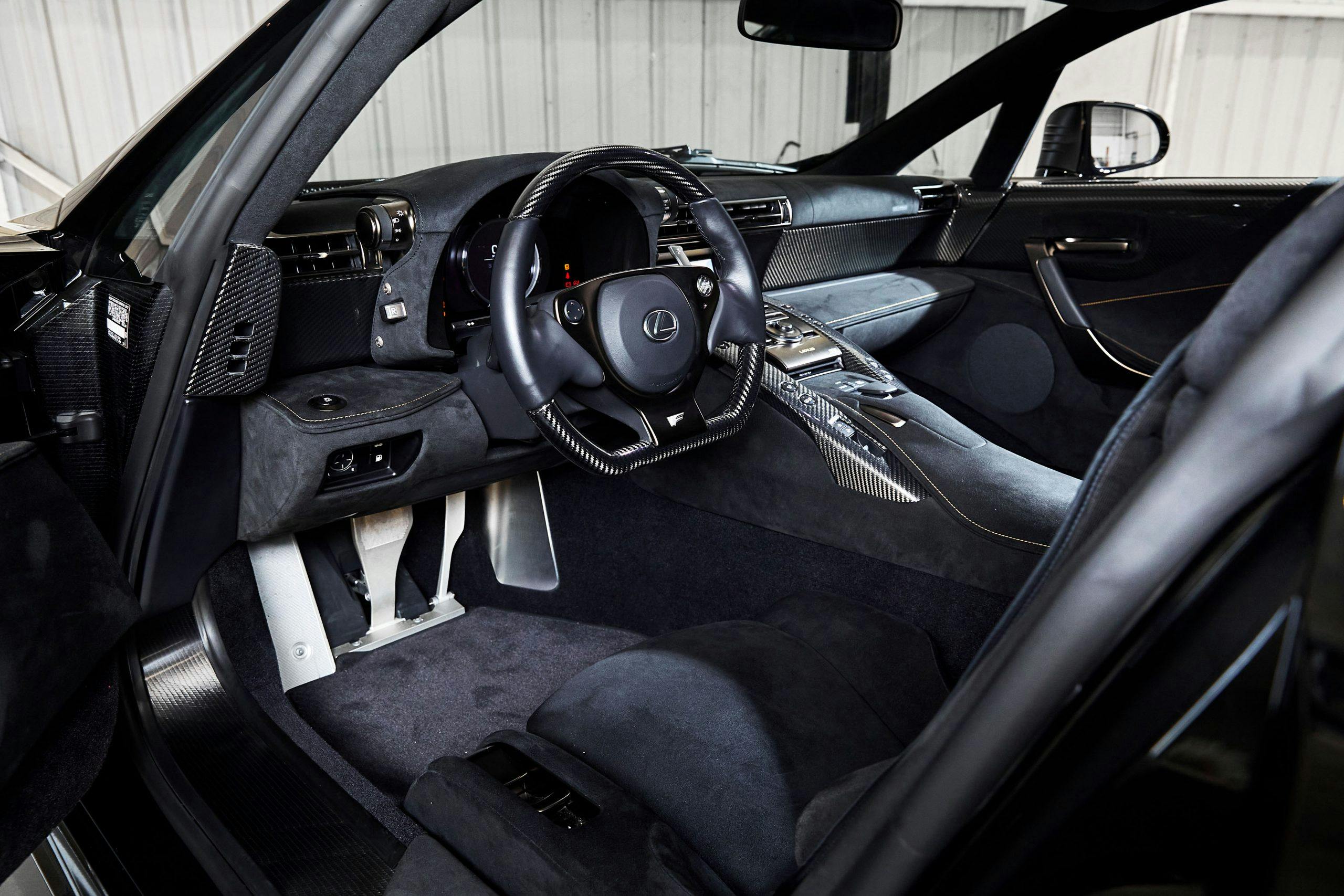 2012-Lexus-LFA-Nurburgring-Package interior