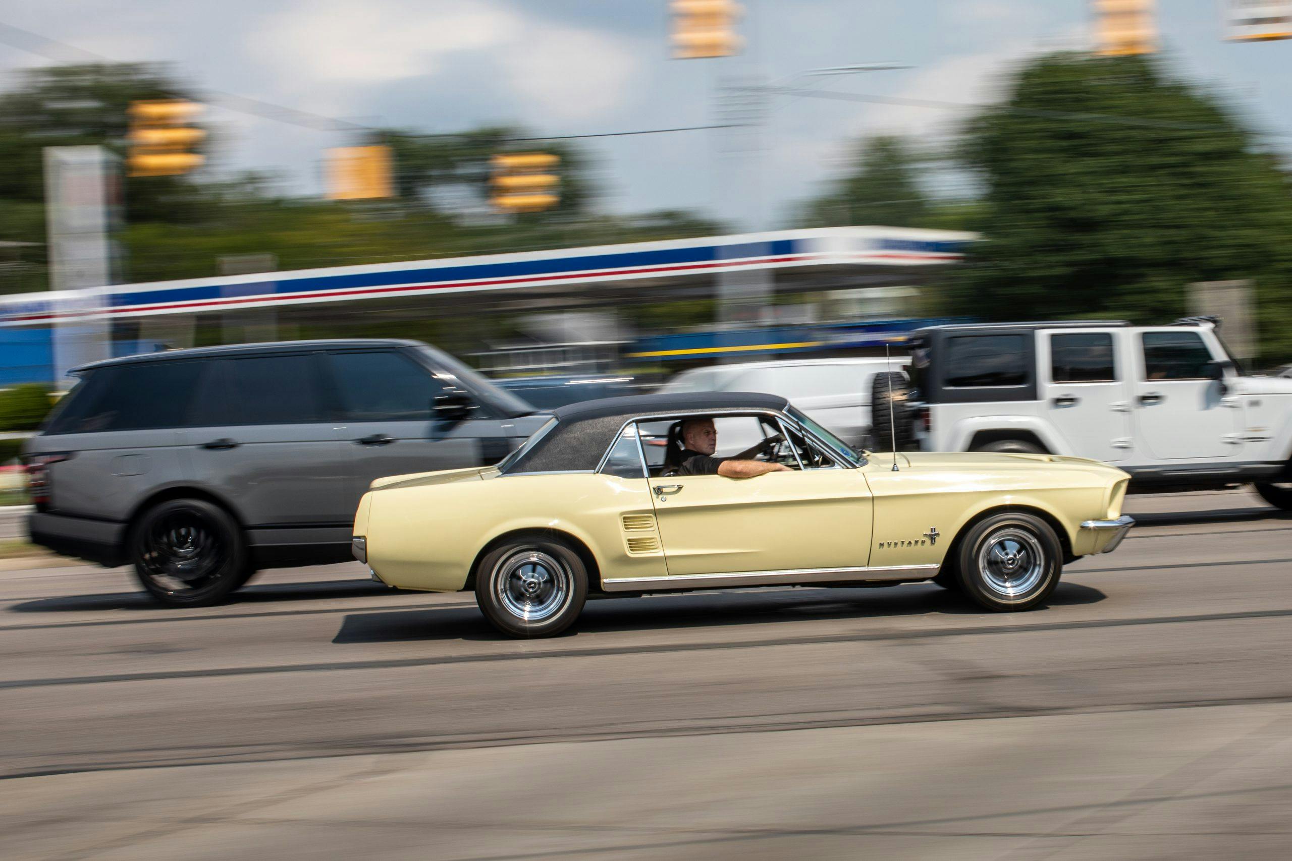 2021 Dream Cruise woodward ave classic mustang