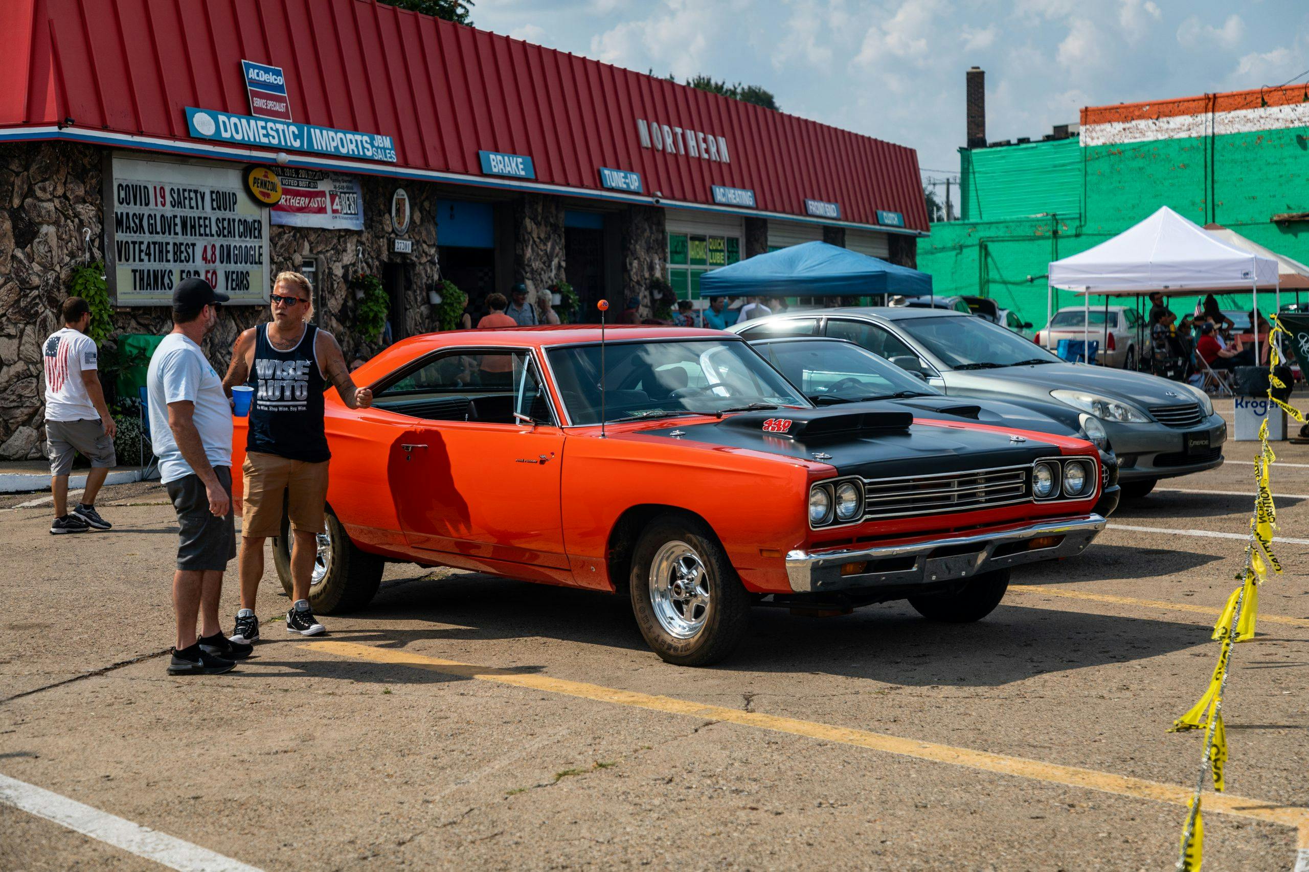 2021 Dream Cruise woodward ave action muscle car patrons