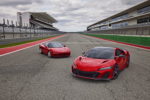 2022 Acura NSX Type S heritage old and new