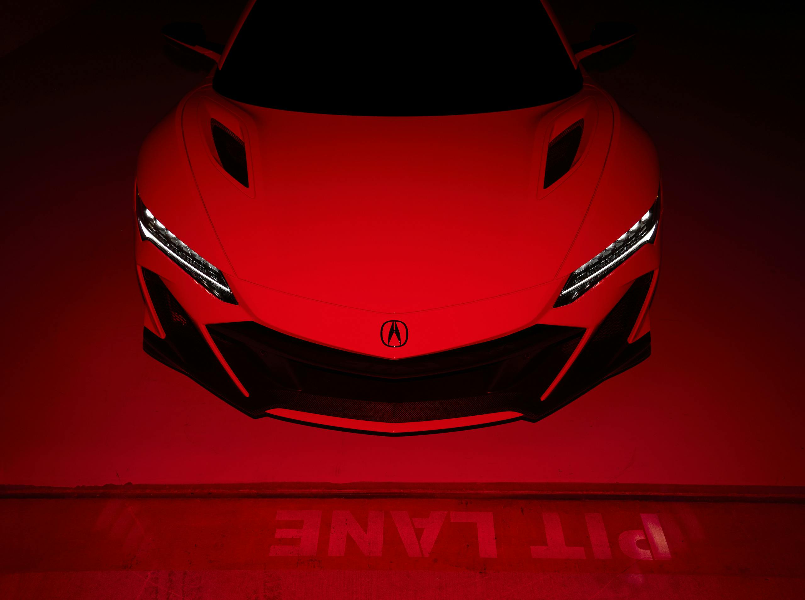 2022 Acura NSX Type S front red light