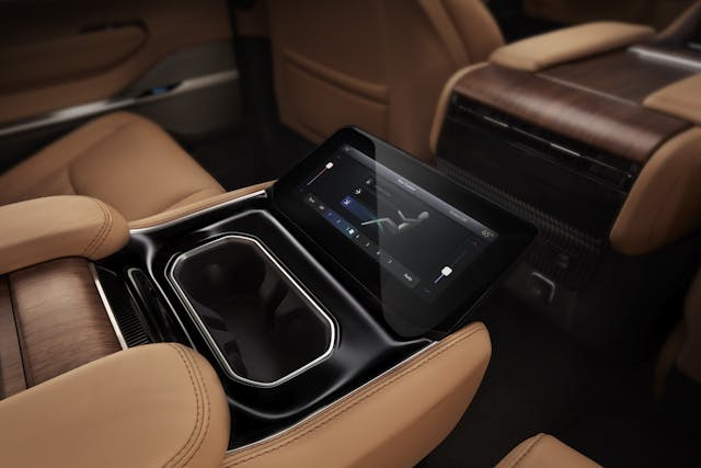 2022 Grand Wagoneer second row screen