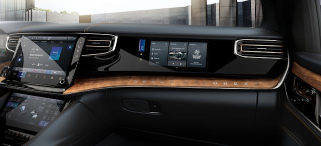 2022 Grand Wagoneer passenger screen