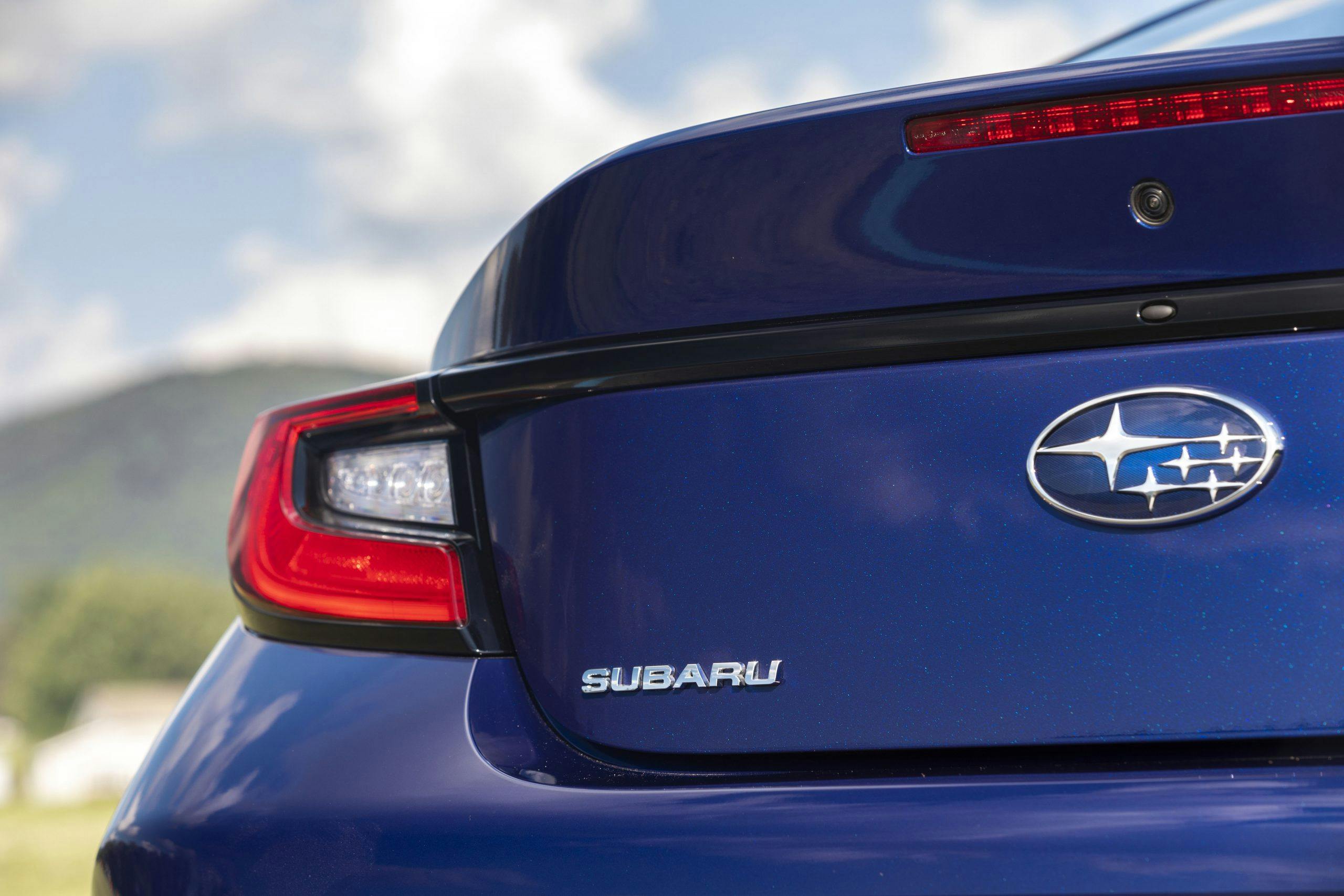 2022 Subaru BRZ rear detail close