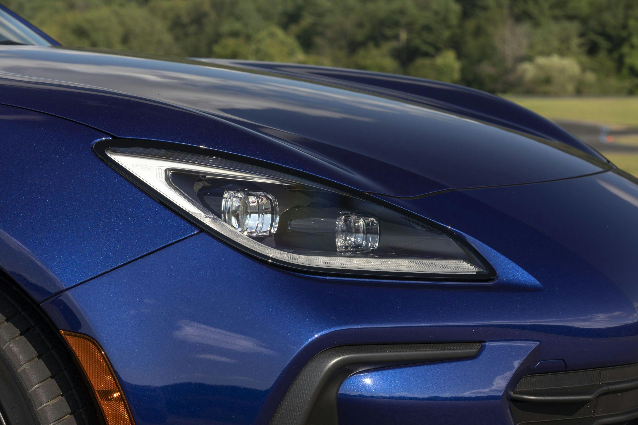 2022 Subaru BRZ headlight close