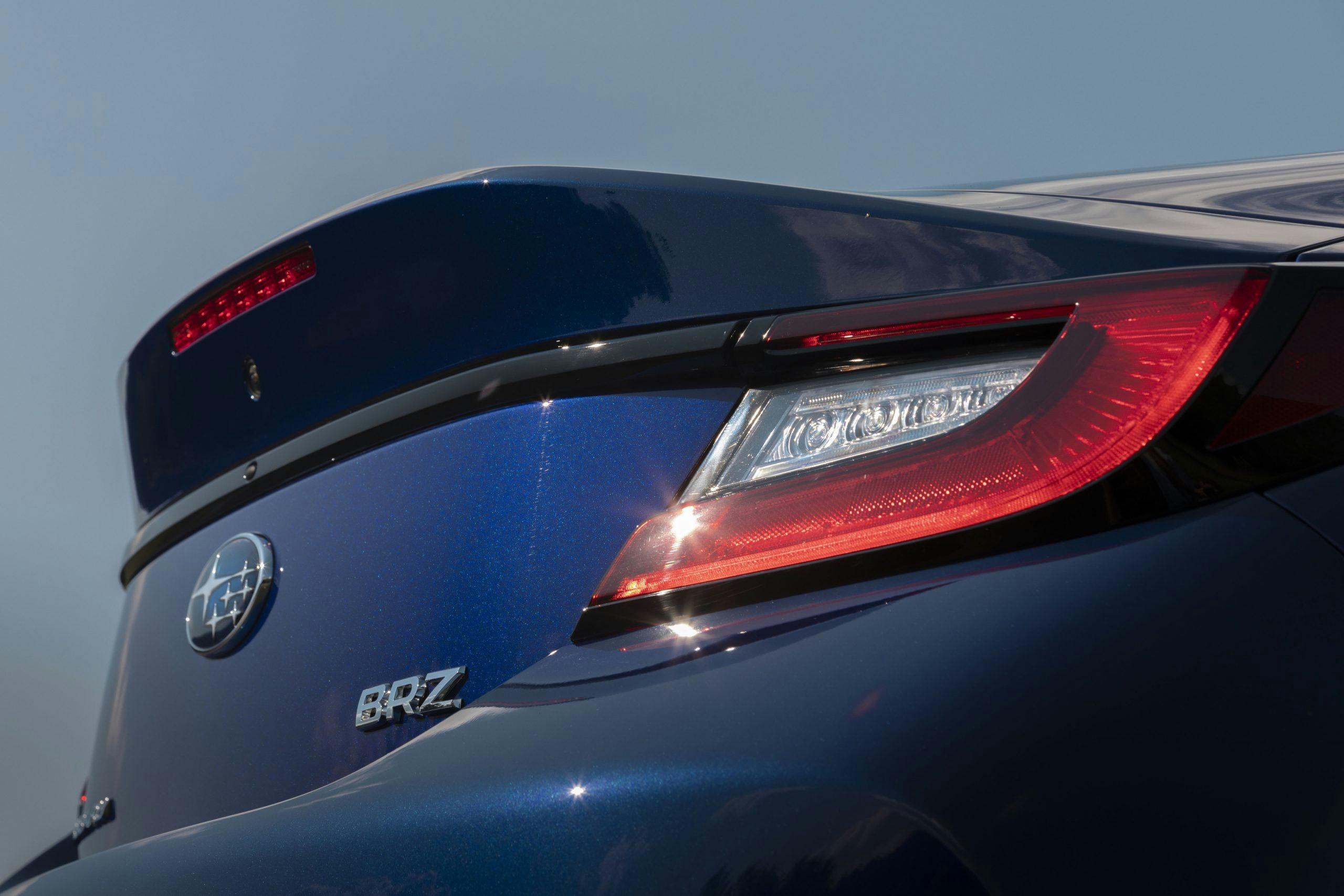 2022 Subaru BRZ rear shape detail