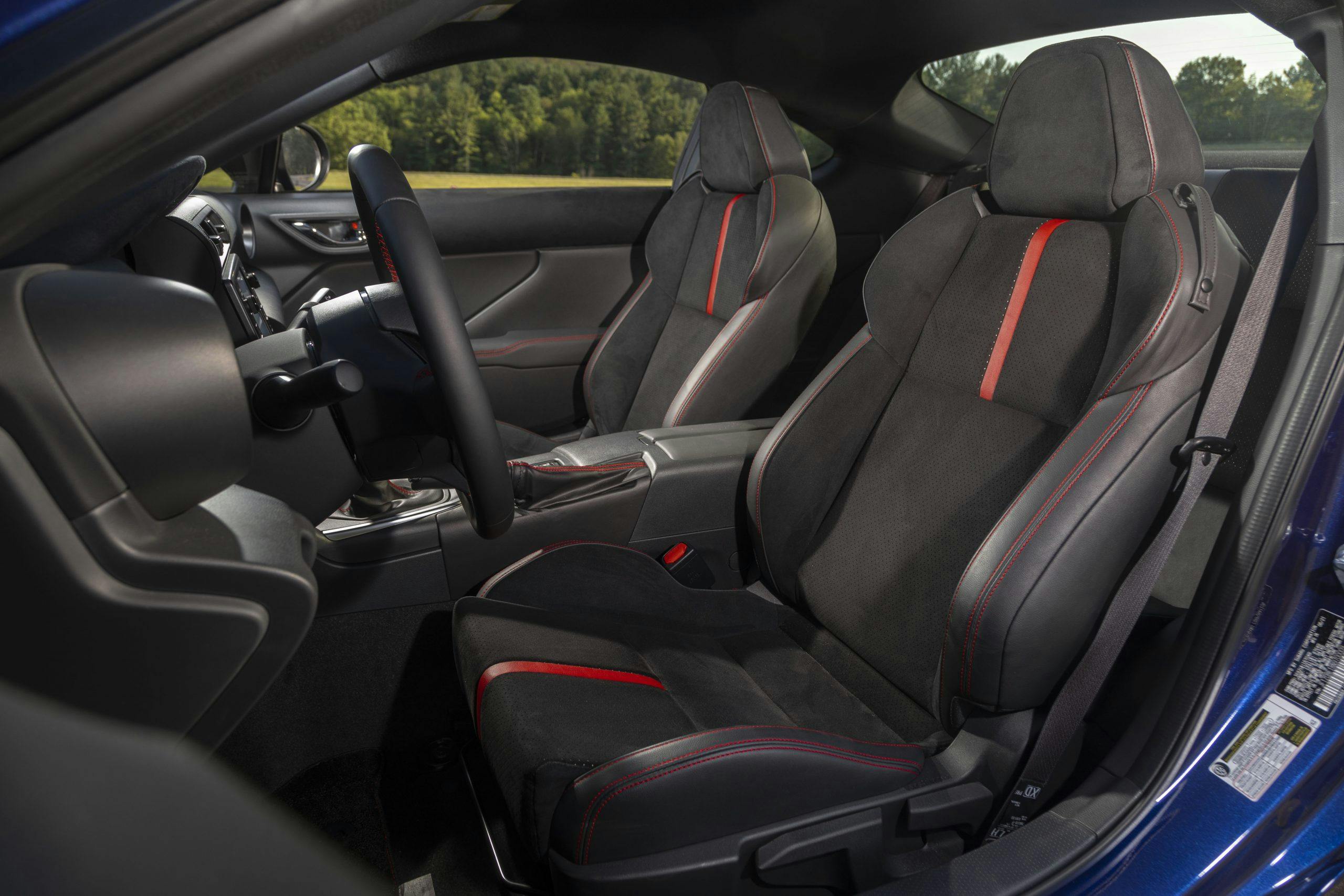 2022 Subaru BRZ interior front seats
