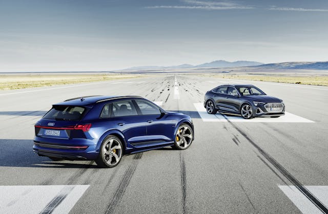 2022 Audi e-tron S and Audi e-tron S Sportback
