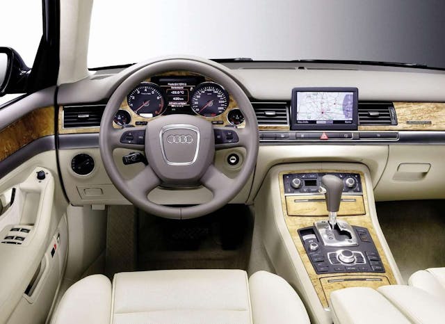 Audi A8 interior