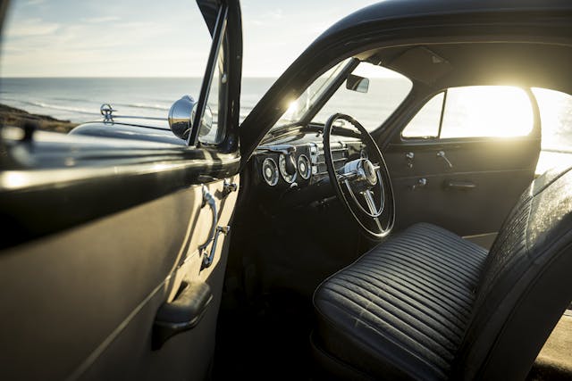 1946 Buick Special interior sunset glow