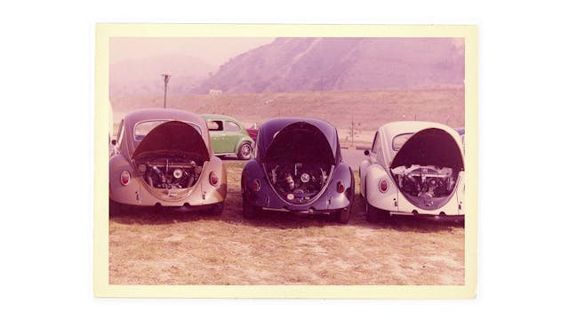 Original Type 1 engine VW Beetle "The California Looker"