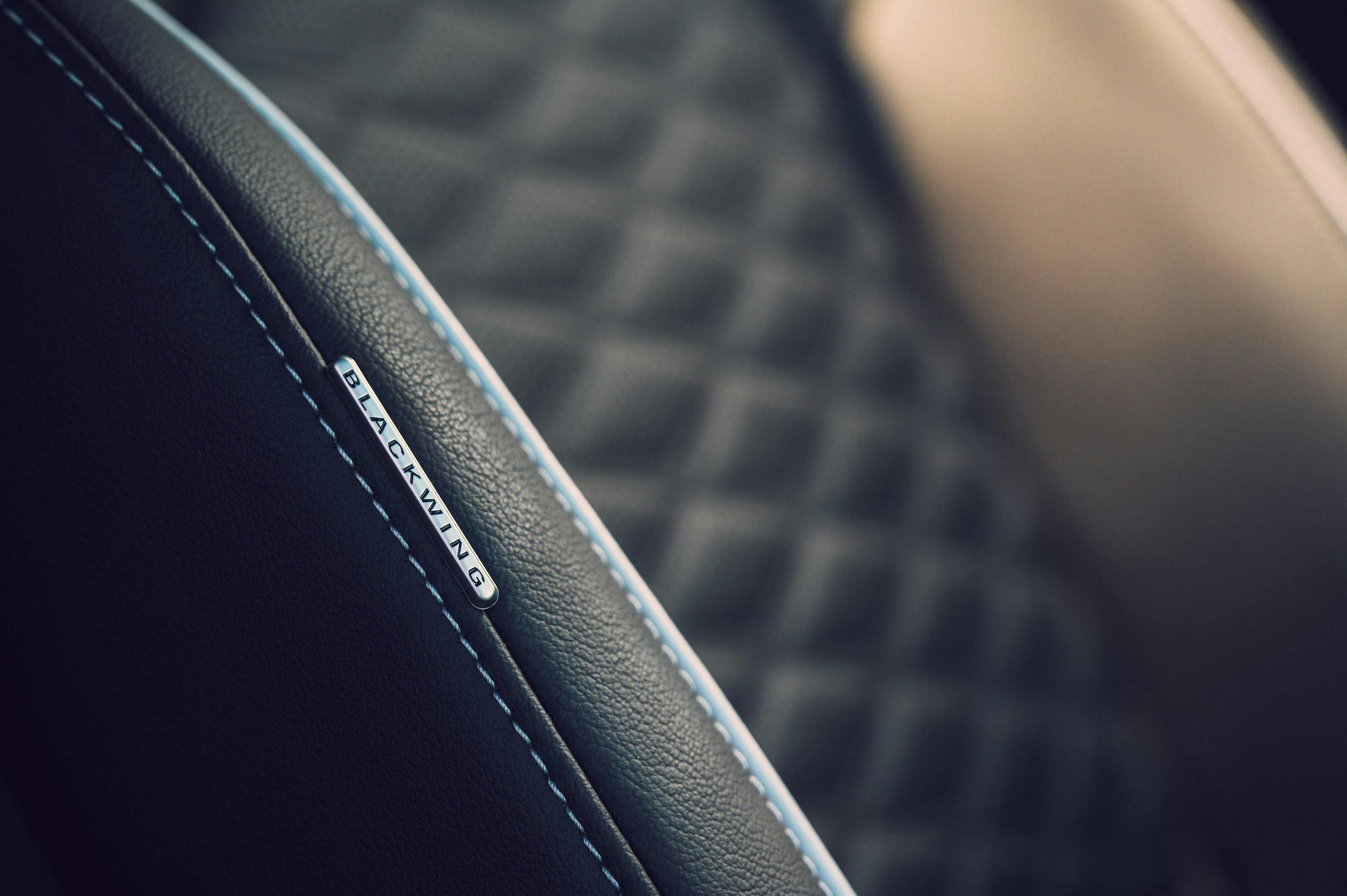 CT4-V Blackwing interior seat stitching