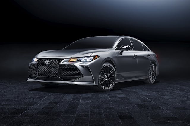 2021 Toyota Avalon front three-quarter