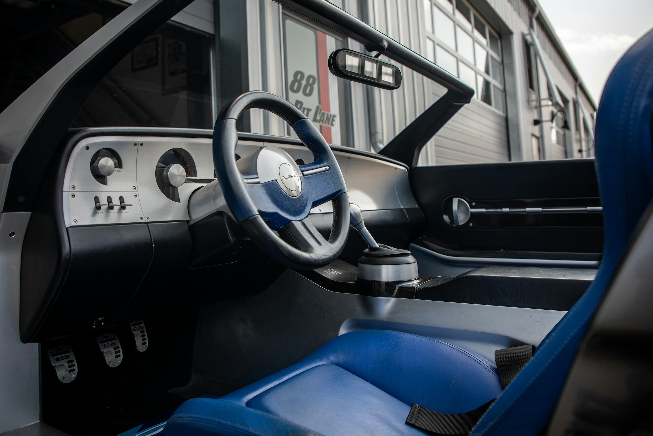 Cobra Concept interior driver cockpit