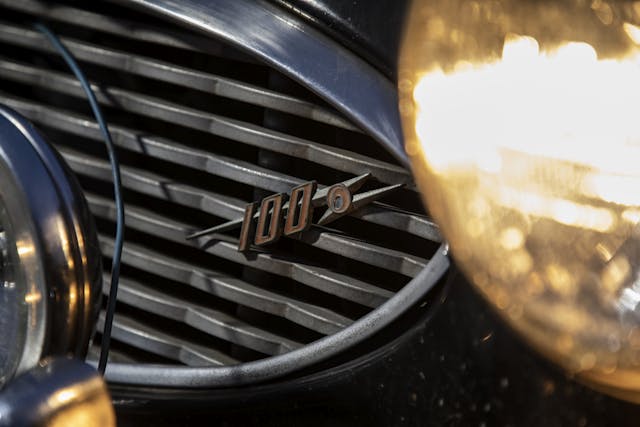 Austin-Healey grille detail