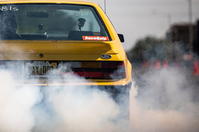Roadkill Nights 2021 fox body mustang burnout