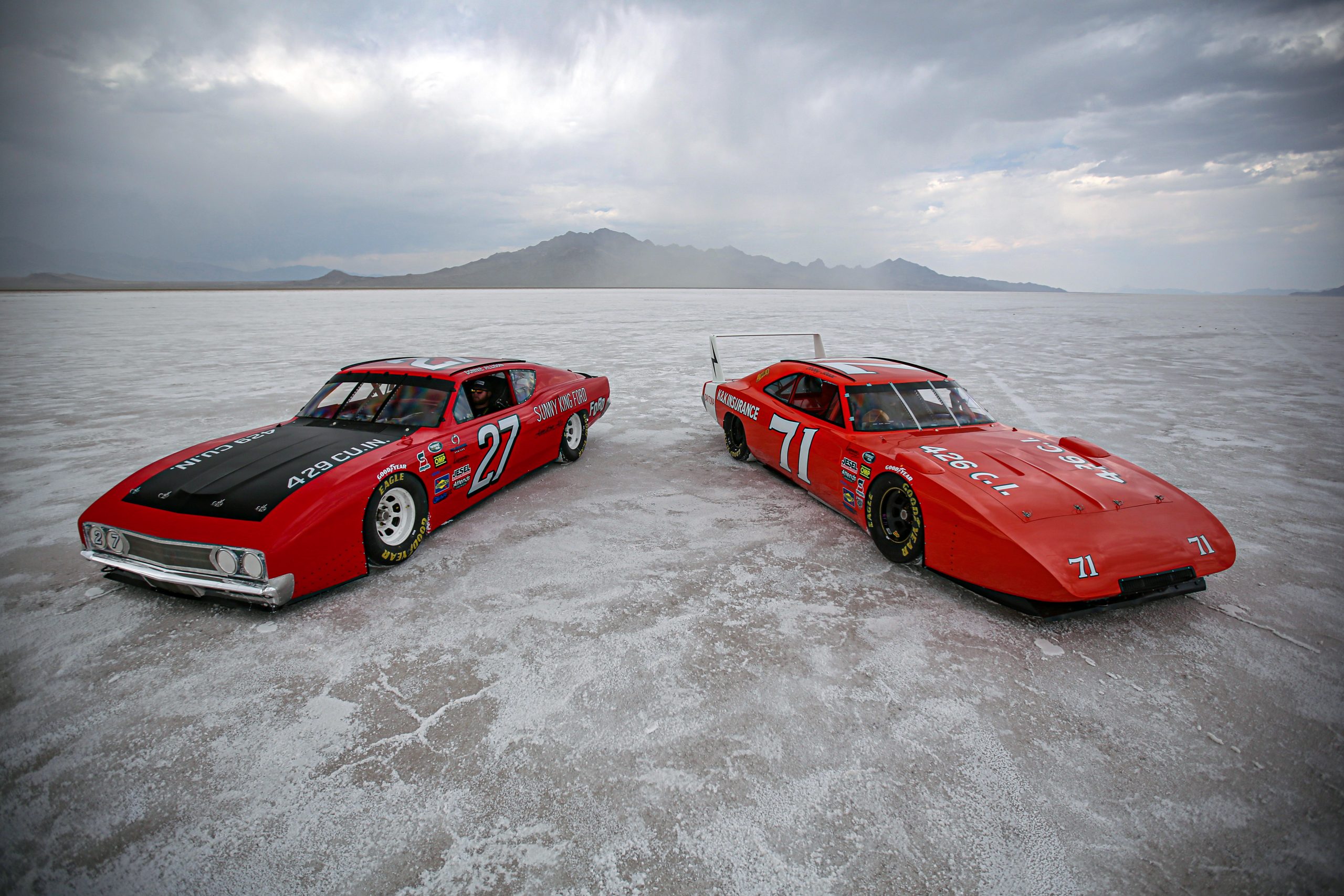 These two NASCAR aero warriors are built to tame the Bonneville salt