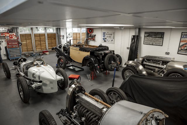 Tula Precision bugatti shop vintage cars