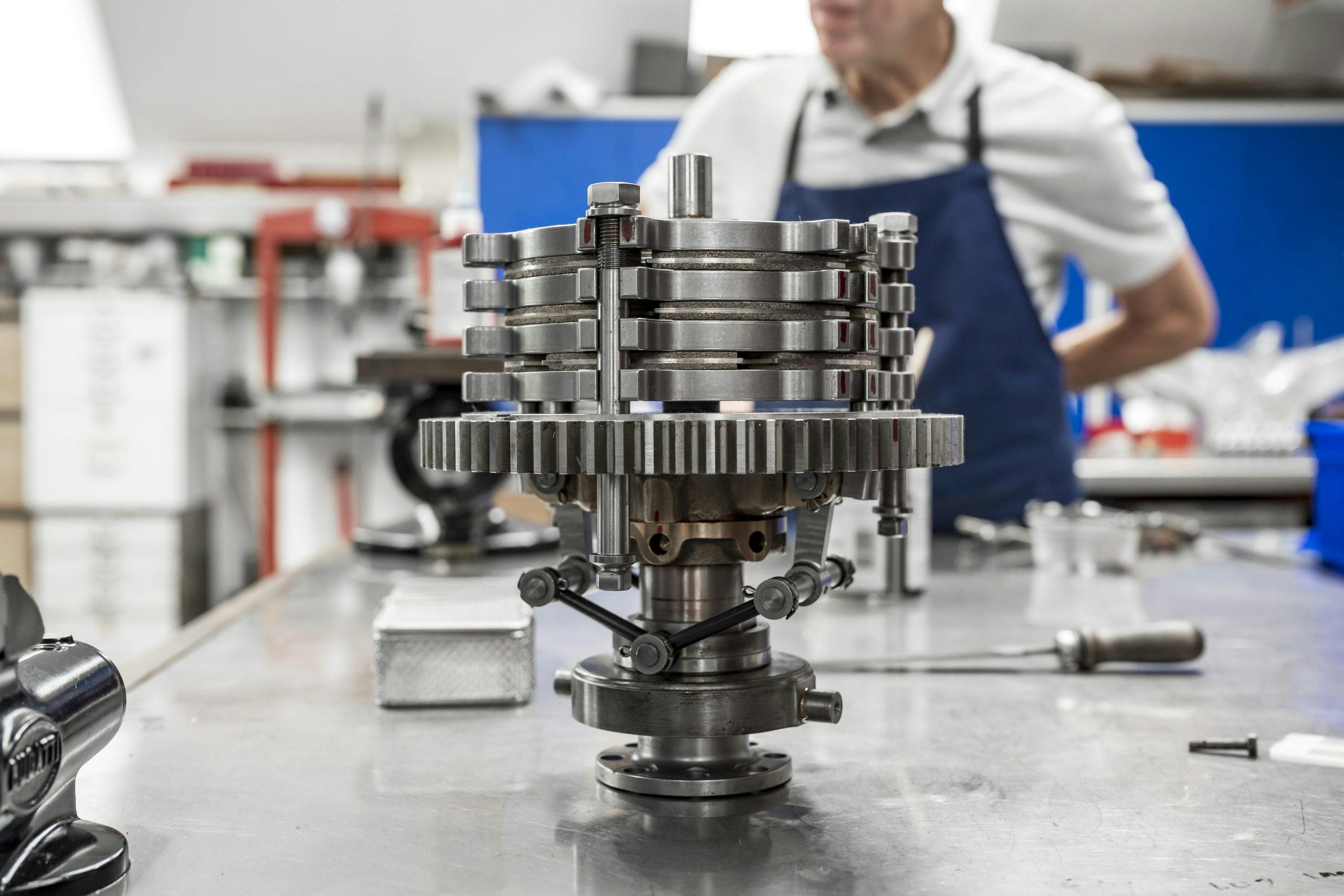 Tula Precision engine component detail