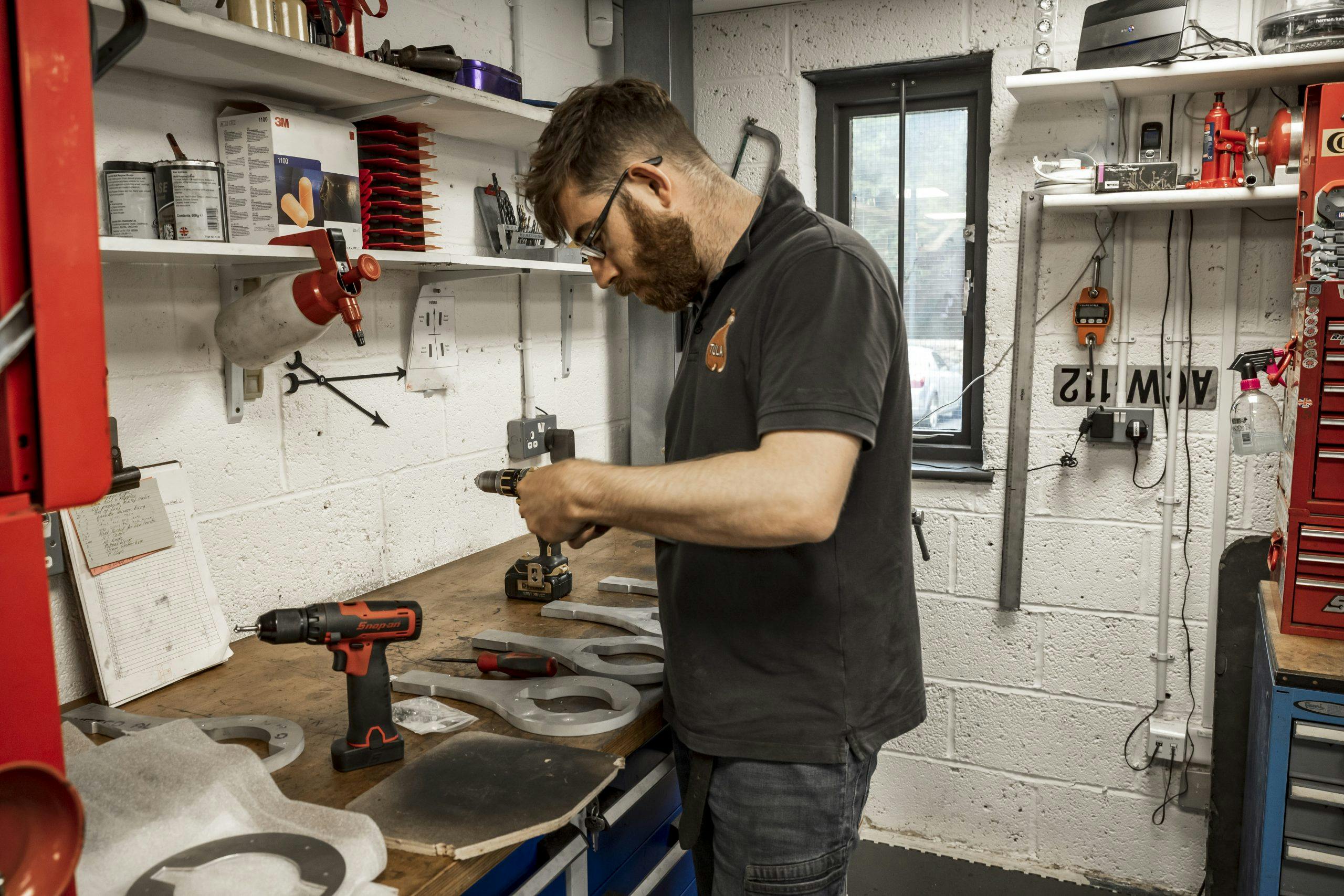 Tula Precision craftsman working