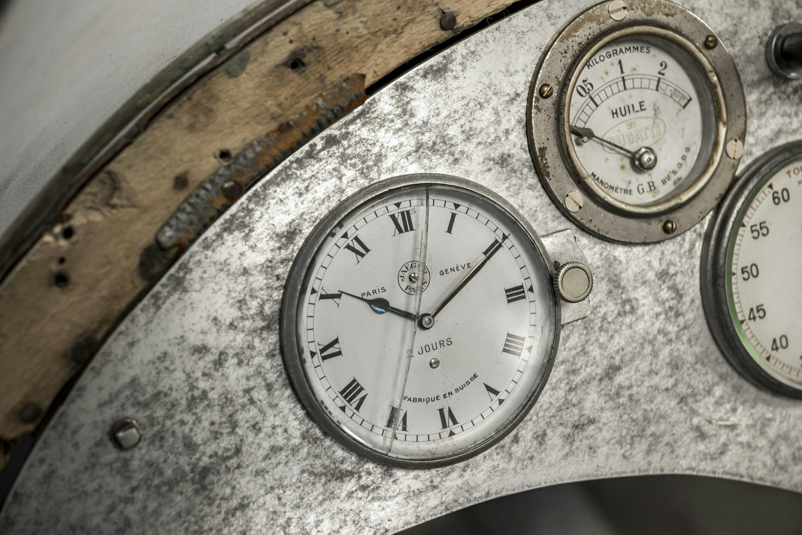 Tula Precision clock gauge detail