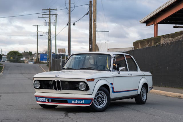 BMW 2002 Turbo front three-quarter