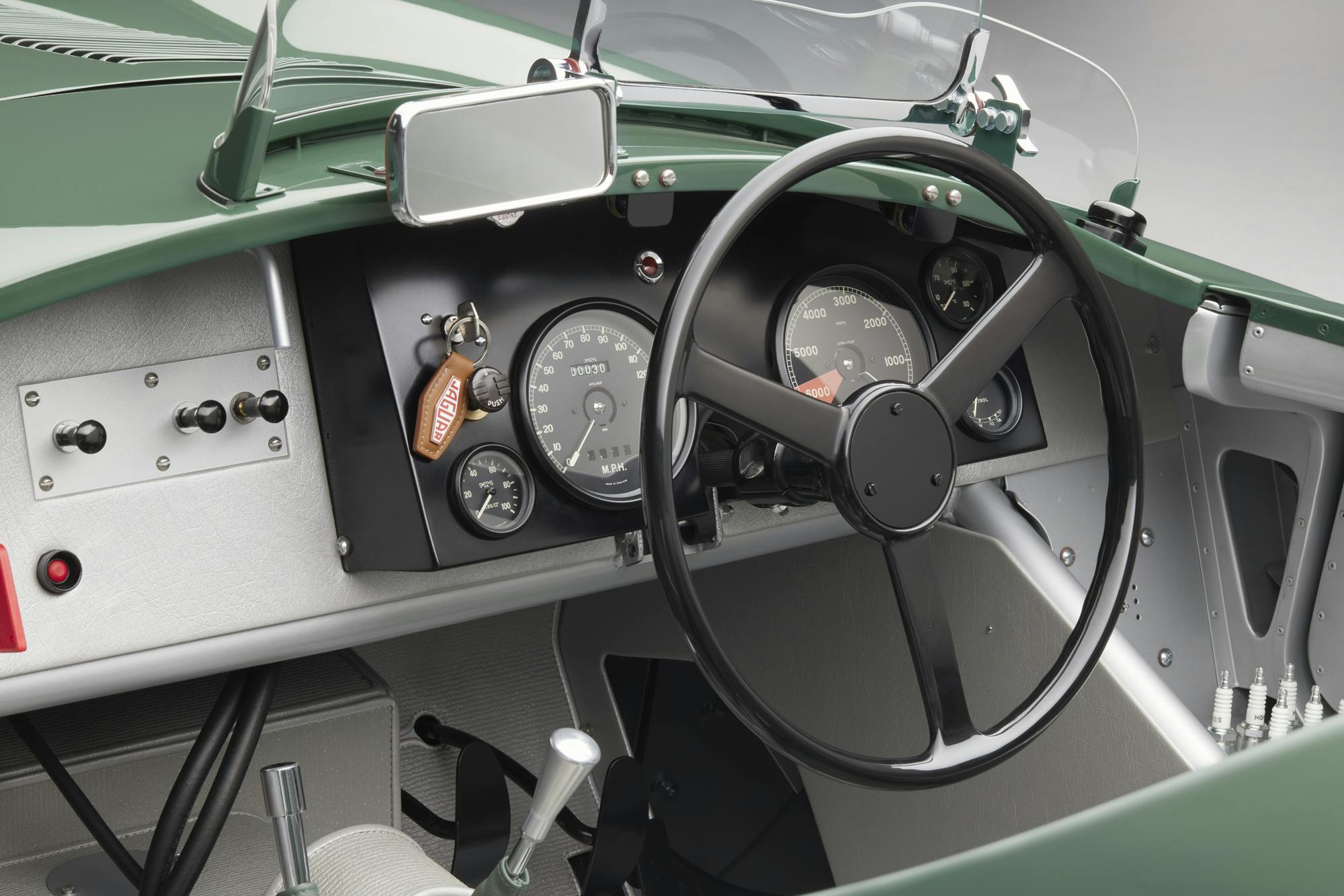 Jaguar C-type continuation cockpit 2