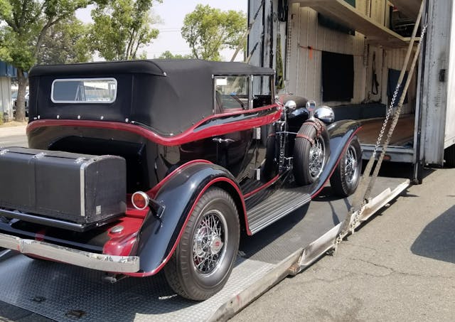 1931 Auburn 898 Phaeton - Thomas Craig 3 - Arrival