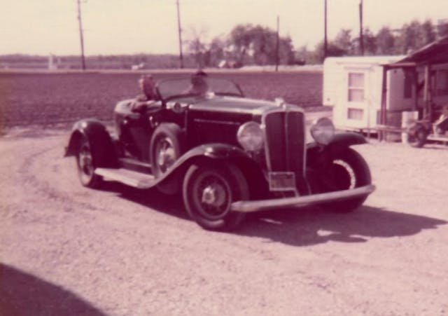 1931 Auburn 898 Phaeton - Thomas Craig 4 - Father in Erma speedster 1974