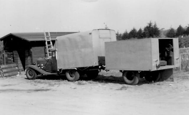 1931 Auburn 898 Phaeton - Thomas Craig 6 - Father - Auburn 12 truck - 1950