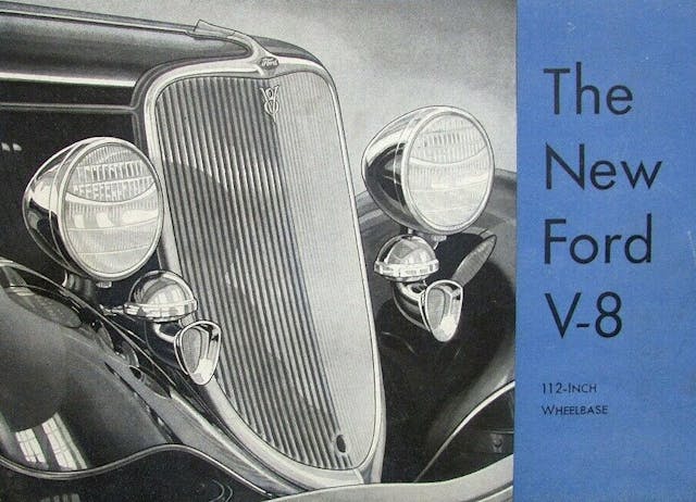 1933 Ford brochure